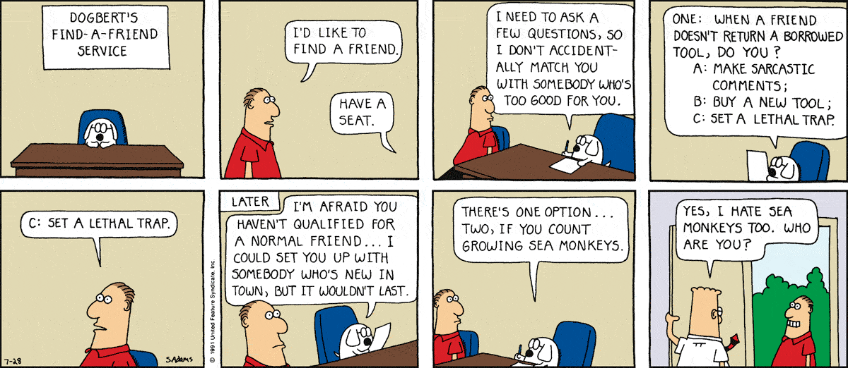 Dilbert Cartoon